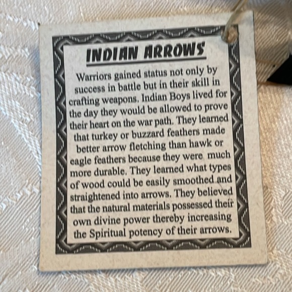 Authentic Rydell Jake Navajo Arrow, NWT - Picture 6 of 7